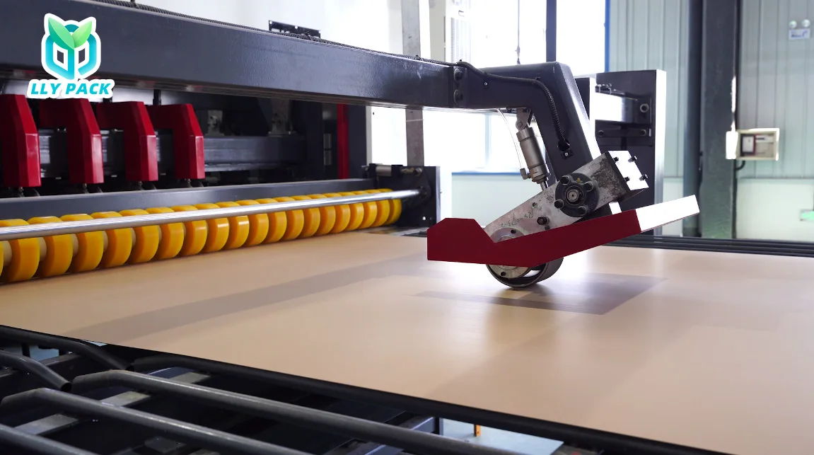 3/5  ply E Flute Corrugated Carton Production Machine Corrugated Cardboard Making Line