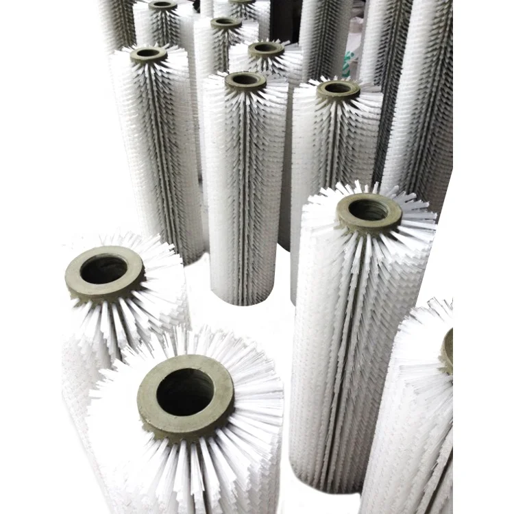 High Quality Motorized brush belt cleaner