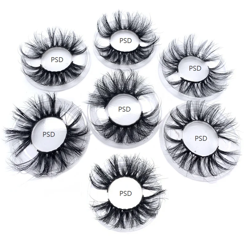 
Wholesale 3D Mink Magnetic Eyelashes, Hot Sale 5 Magnets Magnetic False Eyelashes, 6D 5D 3D 25mm Faux Mink Eyelash Extensions 