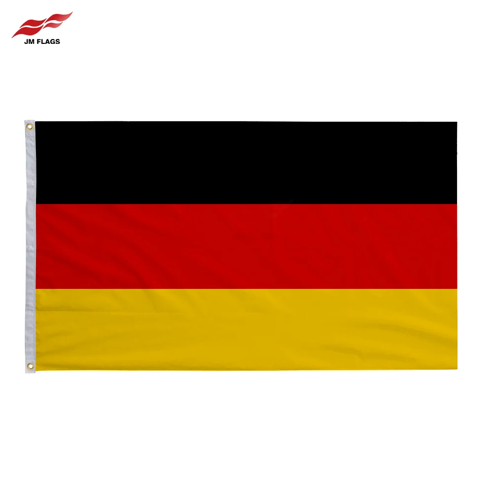 Optimal Products Germany Flag 60*90cm National Flag Decoration Germany Waterproof Hand Waving Flags