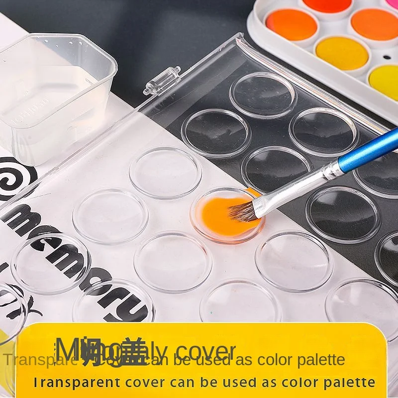 Solid Watercolor Paint Set 24 36 Color Kids Painting Set Clear Solid Powder Manufacturers Wholesale
