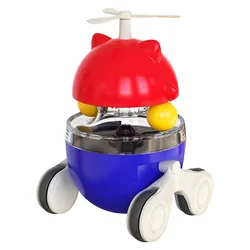 New Upgrade Running Interactive Cat Toy With Ball Household Cat Turntable Leaking Food Ball Toy Quality Cat Dog Pet Toys