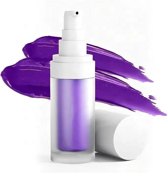 Factory bulk supply  30 ml v34 purple color corrector serum 1 fl oz colour corrector teeth whitening toothpaste