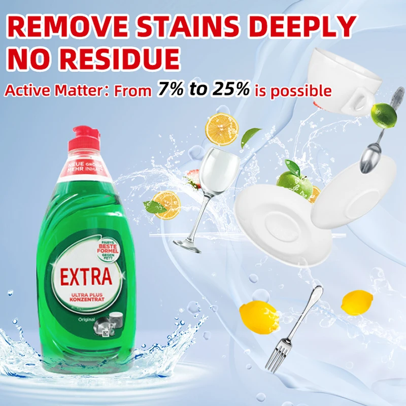 Biokleen Custom Household Dish Washing Liquid Soap Kitchen Dishwashing Cleaning Paste Dishwasher Liquid