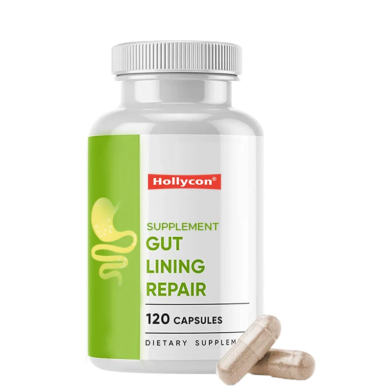 OEM Reduce Acid Reflux Decrease Diarrhea Firmer Stool Gut Health Help Leaky Gut Repair Gut Lining Repair Supplement Capsules