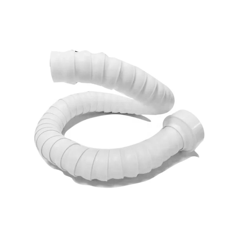 75mm Flexible Bamboo Pipe fume Hood Arm fume Extractor Hose With Self Support