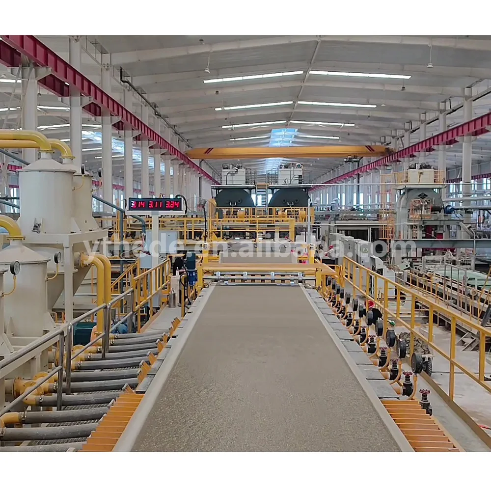 Hede Automatic Multi Functional Prefabricated House Building Material Fiber Cement Board Sheet Production Line FCB board machine
