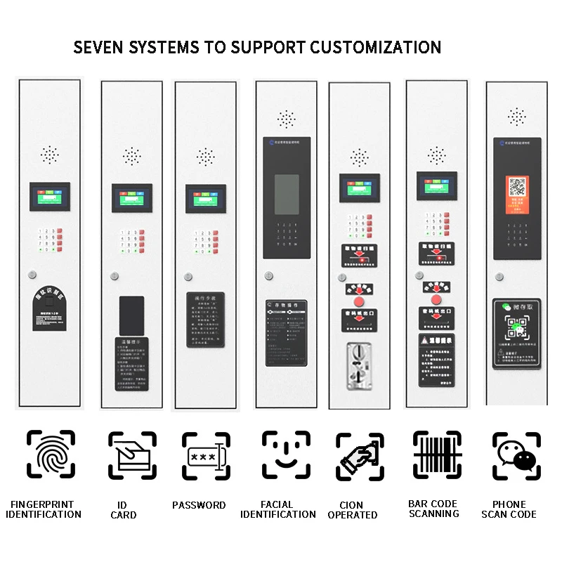 Safe & Convenient Electronic Mailbox Smart Outdoor Parcel Locker for Express Delivery, Intelligent Storage Solution