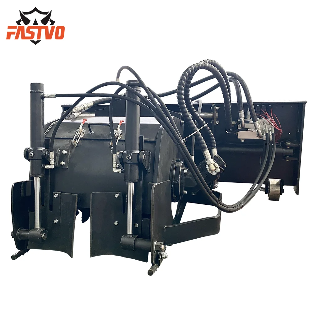Skid Steer Loader Hydraulic Cold Planer Attachment for Asphalt Milling