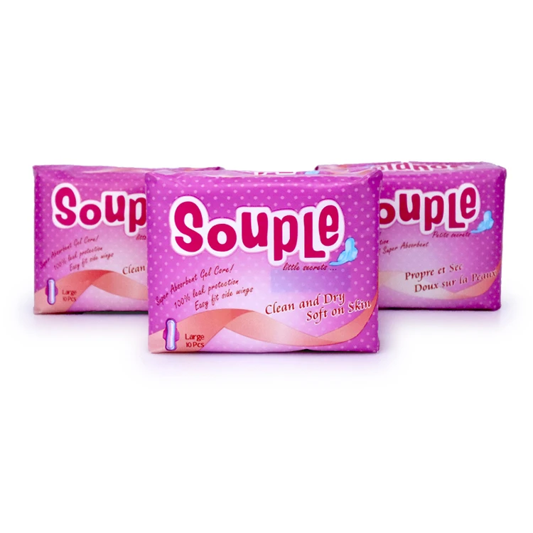 
Customized High Quality Women Pads Ladies Anion Sanitary Napkins 