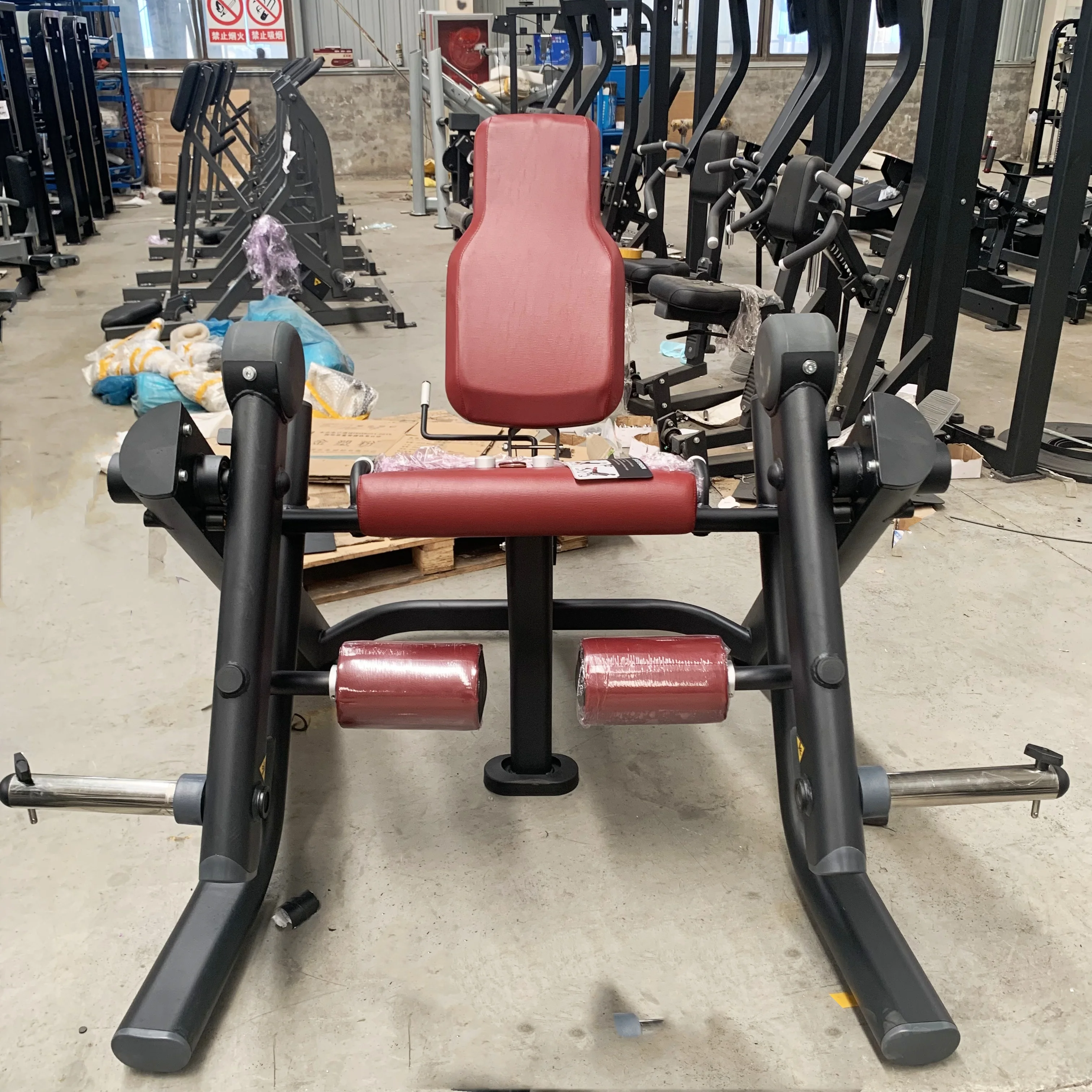 2024 New design sports commercial fitness strength plate loaded horizontal T bar row machine biceps curl gym equipment for sale