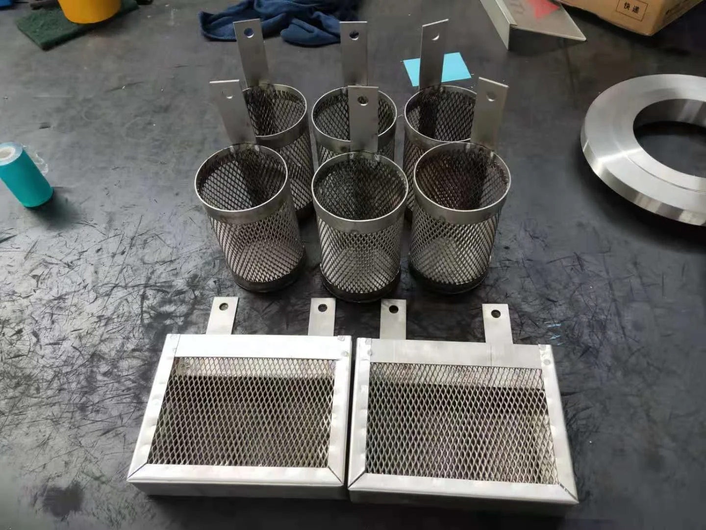 Titanium anode baskets Latest Price, Manufacturer & Supplier