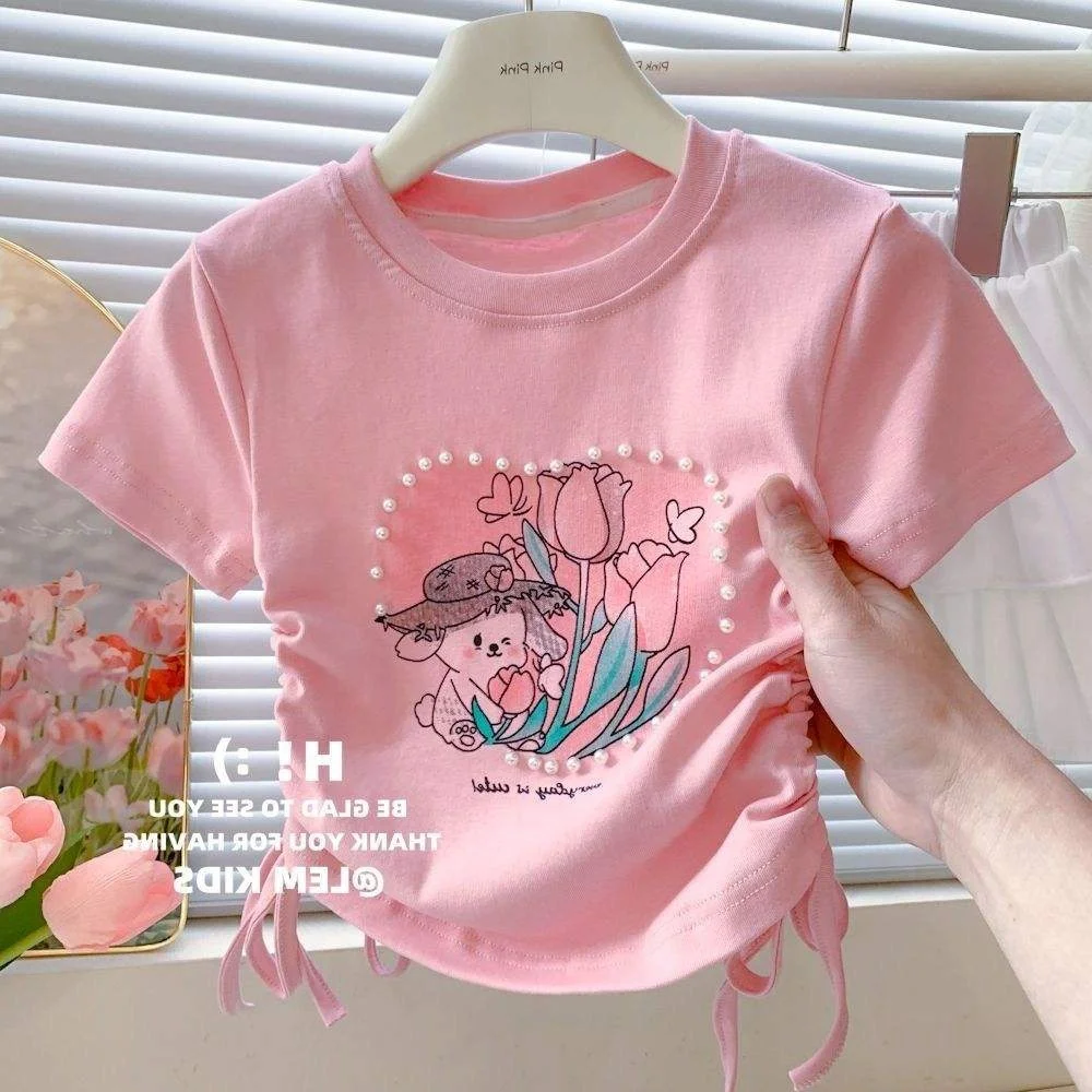 Spring Kids Long Sleeve T-Shirt child tops Toddler Baby Boys Girls Plain Custom Embroidered Printing LOGO High Quality T-Shirts