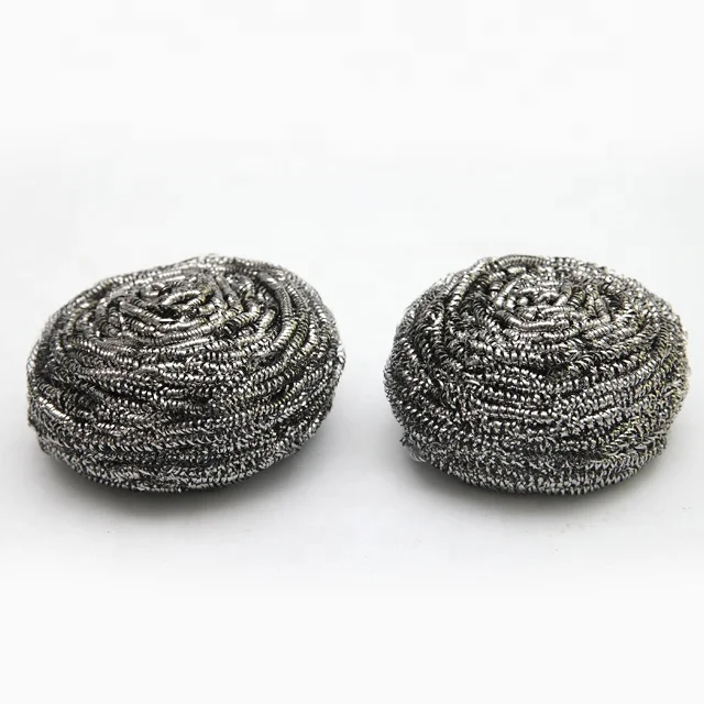 6 шт. контурная ячейная упаковка 20gr нержавеющая сталь оцинкованная железной/сетка из нержавеющей стали скруббер горшок кухонной посуды для кухни