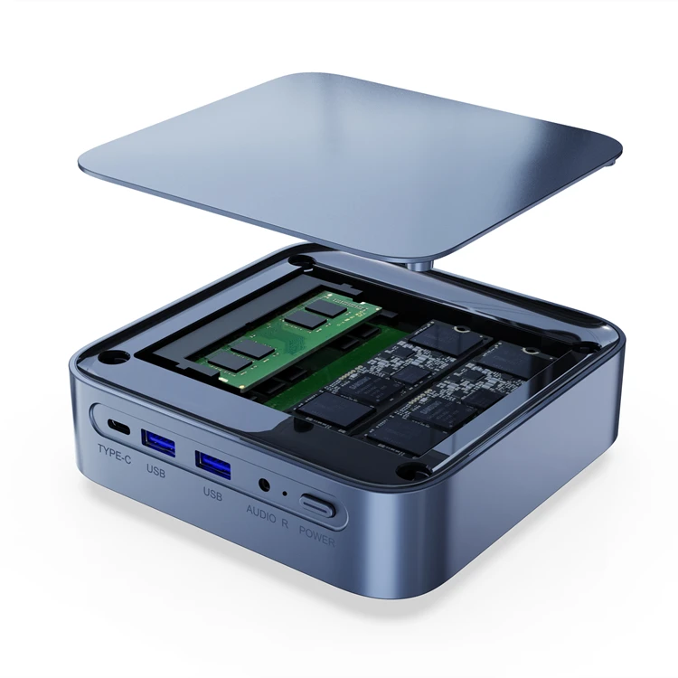 Игровой мини-ПК OEM Win10 Pro TK11 BO Tiger Lake I5 1135G7 I7 1165G7 TPM 2 0 Type-C макс. 64 Гб ОЗУ мини-компьютер