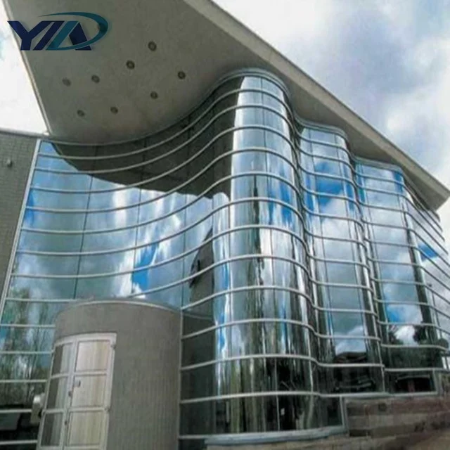 Sunproof Skyscraper Building Glass Reflective Glass Construction Glass