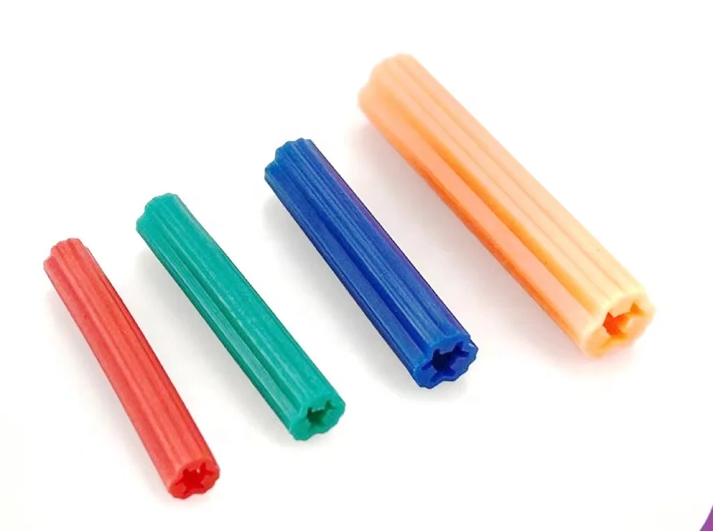 Factory Direct Sale Plastic Wedge and Sleeve Anchor Wall Plug Nail Expansion for Construction for Walls and Floors