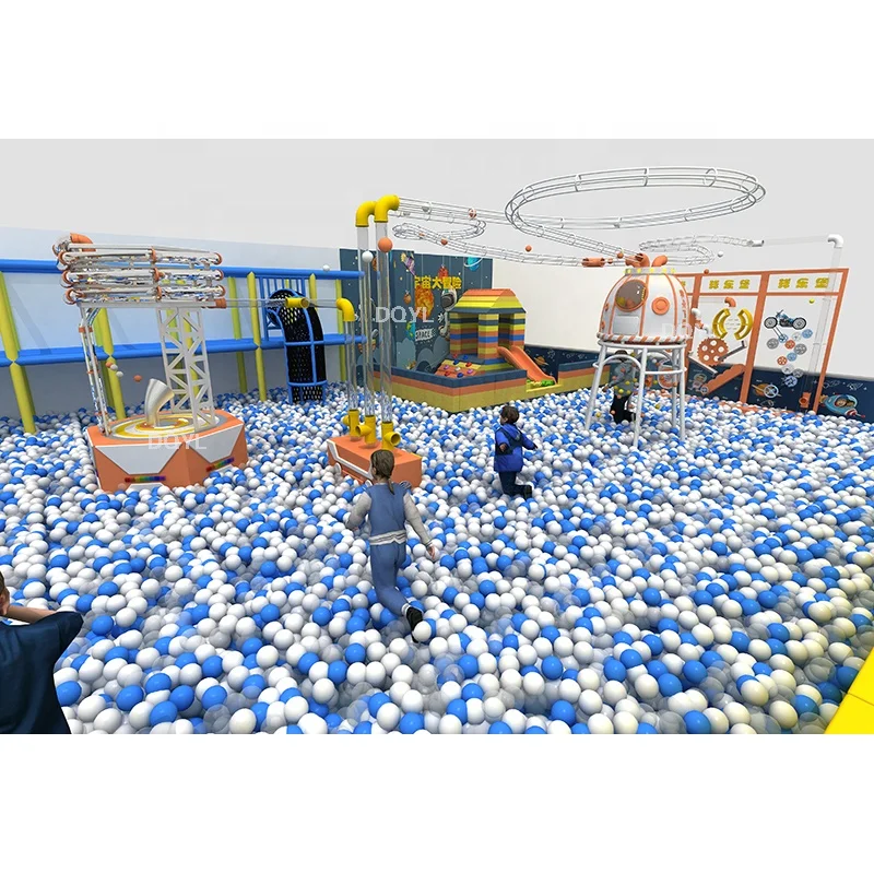 Interactive ball wall game kids indoor playground Customize Indoor Playground Equipment small playground