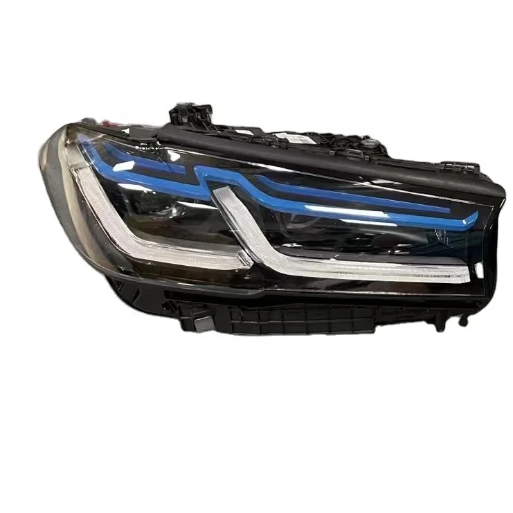upgrade to 2021-2022 Laser modeling full LED headlamp headlight for BMW 5 series G30 G38 head lamp head light 2018-2020