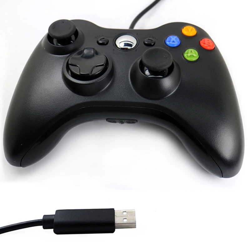 
Wired Game Controller Gamepad for XBOX360 PC/Laptop Gaming Computer(Windows XP/7/8/10) Game Controller 