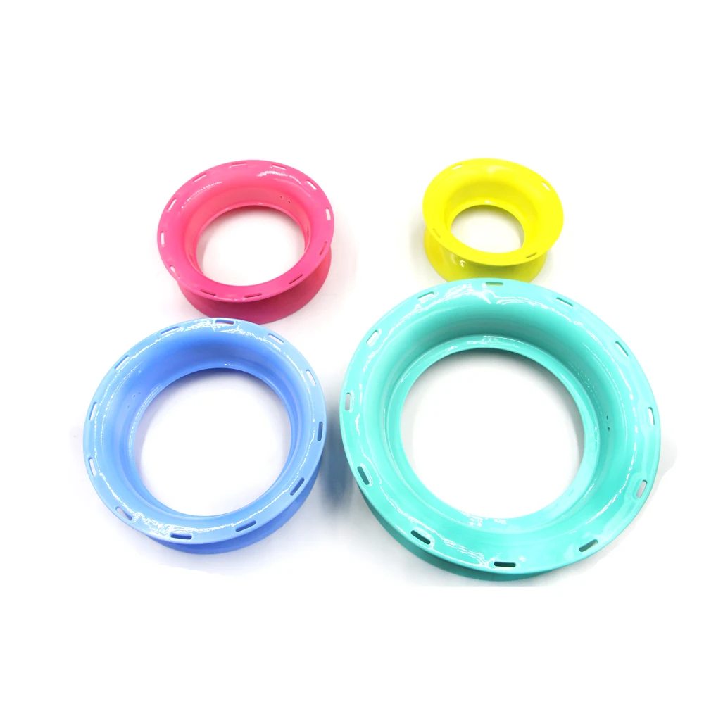 Plastic fishing line spool hand caster empty spool reel