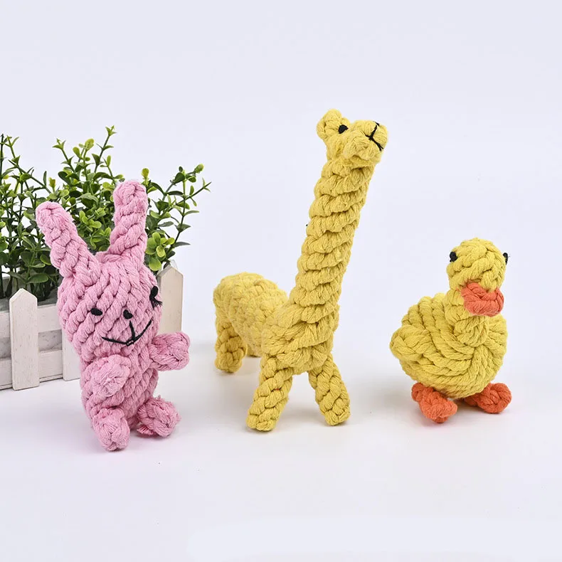 2022 Wholesale Eco Friendly Pet Supplies Interactive Toy Cotton Rope Dog Pet Chew Toys Juguete para Mascotas