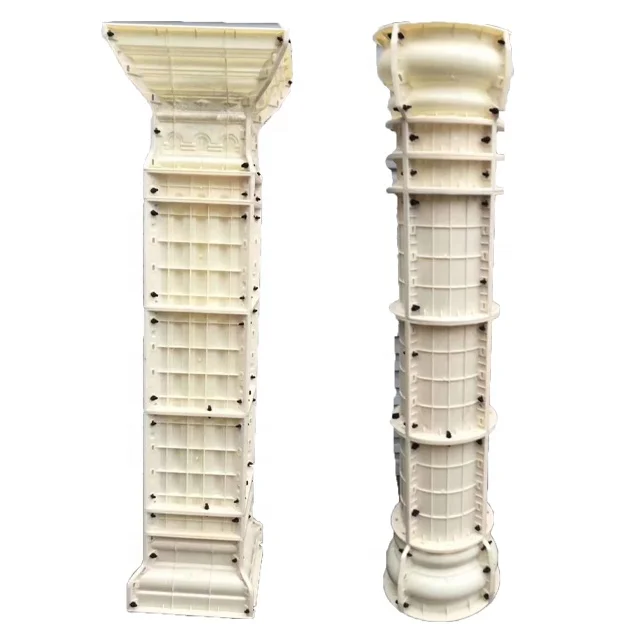 Prefabricated roman pillar column molds for sale