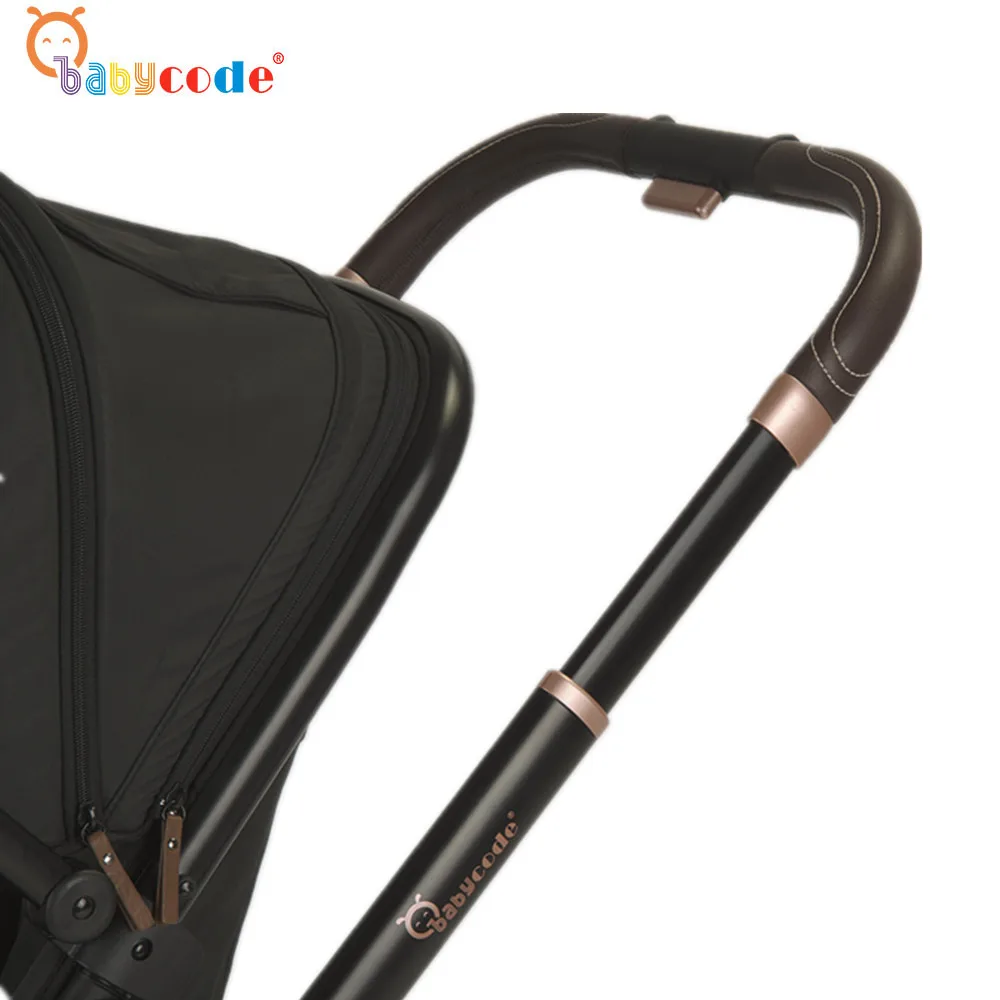 EN1888 polyester fabric luxury reversible seat stroller with car