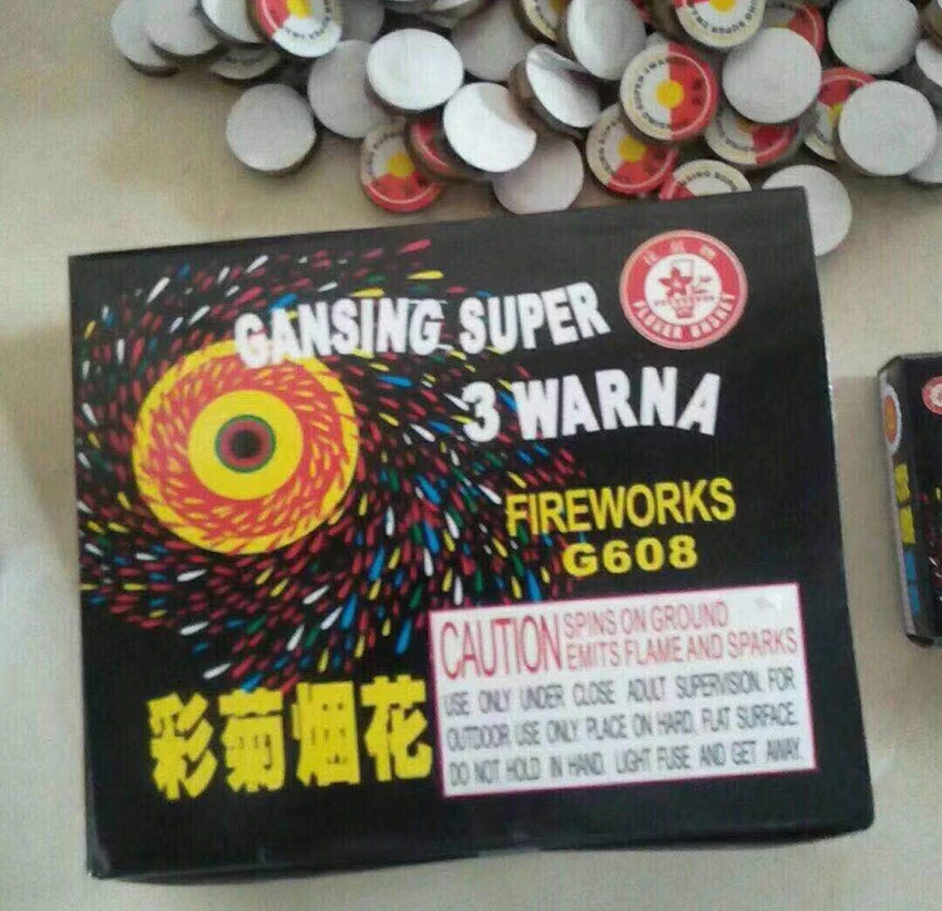 New Product Best Selling Small Toy Factory Colorful Chrysanthemum Fireworks