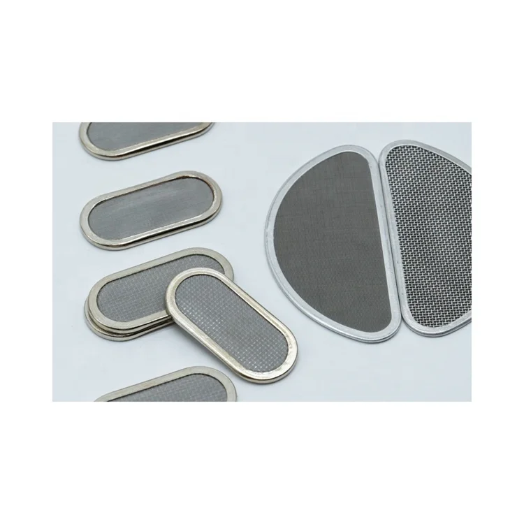 45mm 46mm 50mm 60mm 70mm 80mm 304 Stainless Steel Mesh Screen Filter Disc For Acid Alkali Condition