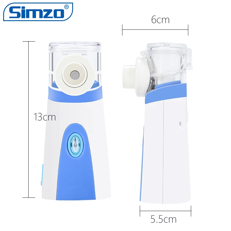 
Mini Ultrasonic Nebulizer Atomizer Inhaler Rechargeable Handhead Mesh Nebulizer For Children Asthma Health Care 