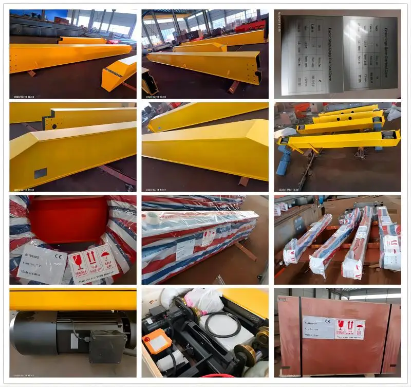 Workshop Roof Traveling European Type 5t 10t 15t 20t Electric Single or Double Girder Overhead bridge crane for Lifting
