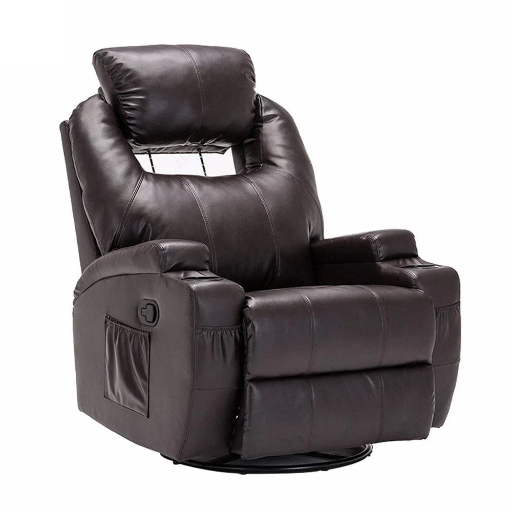  Массажное кресло JKY Furniture из искусственной кожи с дистанционным управлением и мягким