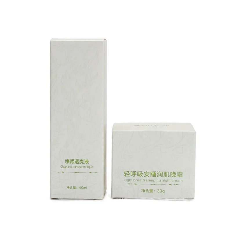 Pink Color Beauty Aesthetic Cosmetic Paper Box