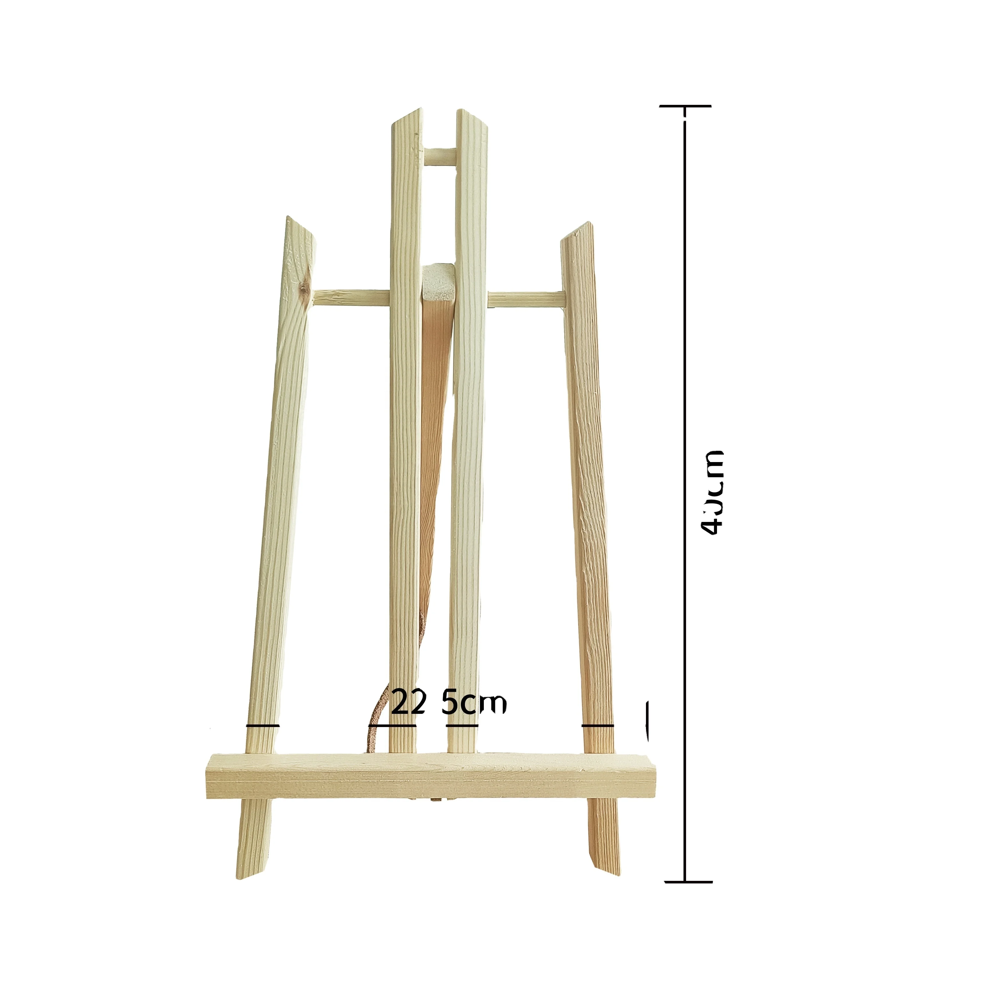 Деревянные настольные мольберты для дома, оптовая продажа, индивидуальный подарок для детей, деревянная поверхность для взрослых, школьная и офисная живопись, эскизные мольберты