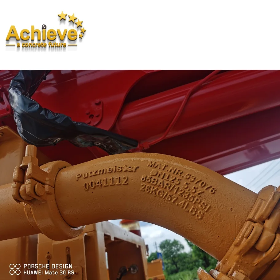 PUTZMEISTER M56-5 BENZ Euro4 Truck Pump Used Concrete Pump Refurbished