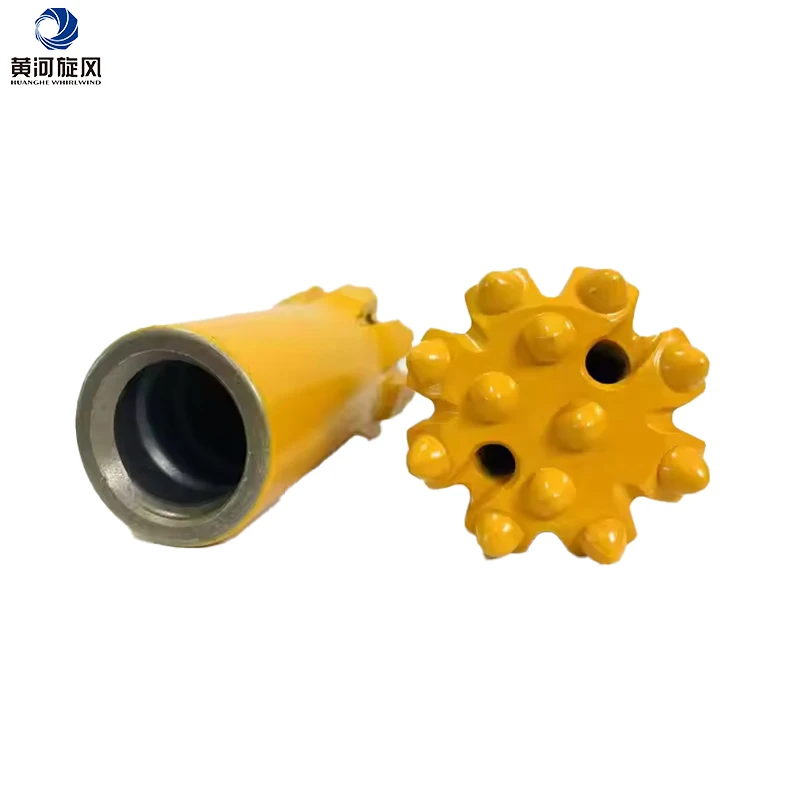 Hoe sale Top hammer drill bit T45 T51 89mm wear resistant mining thread button bit retractable carbide drill bit
