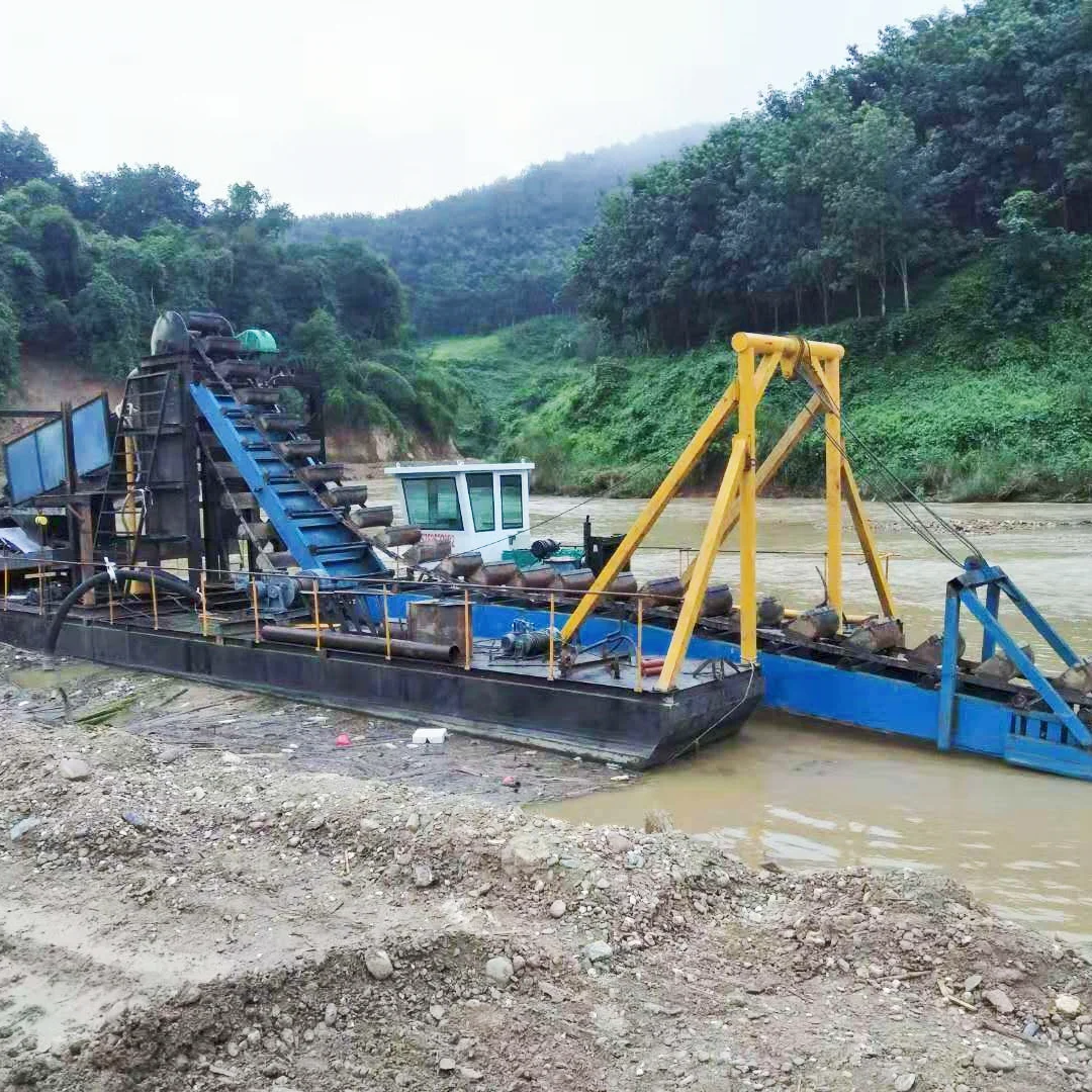 Trommel Gold Separator and Centrifugal Concentrator Gold Dredger