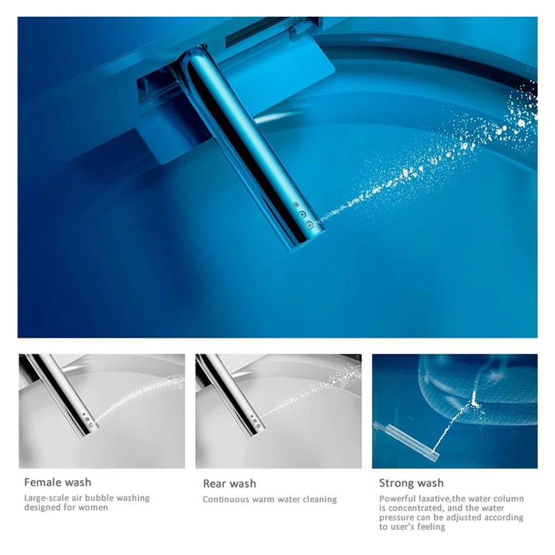 China Cheap Price Modern Design Ceramic Electronic Smart Bidet Toilet CE Certificate