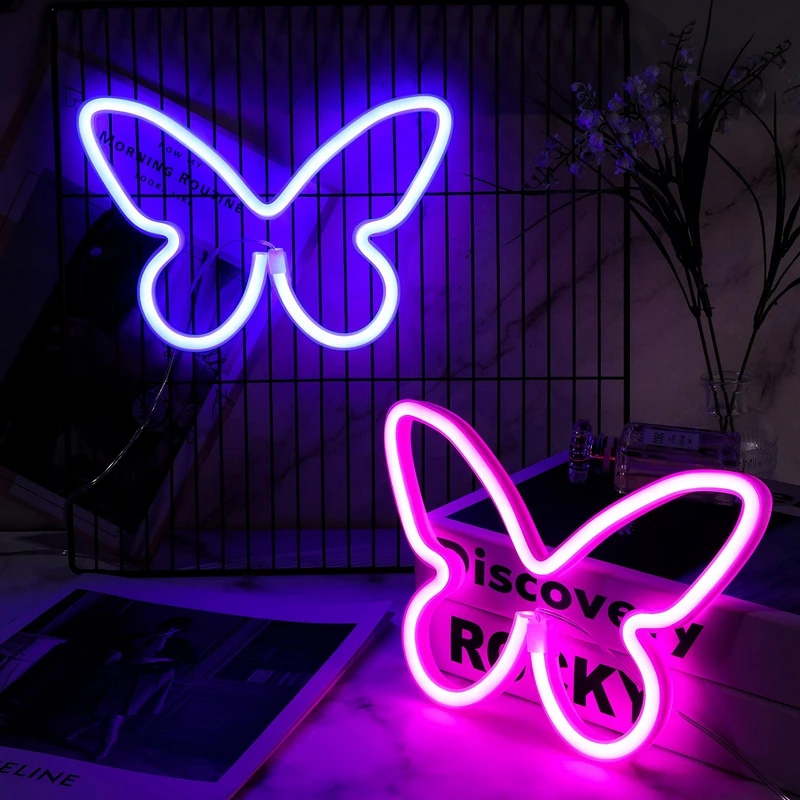 Light up your home with decorative charm: customise your own neon LED sign