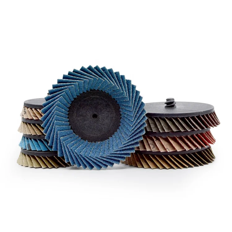 Source factory zirconia/Aluminum oxide/Ceramic 2 or 3 inch 50/75mm mini quick change flap disc for remove rust paint glue
