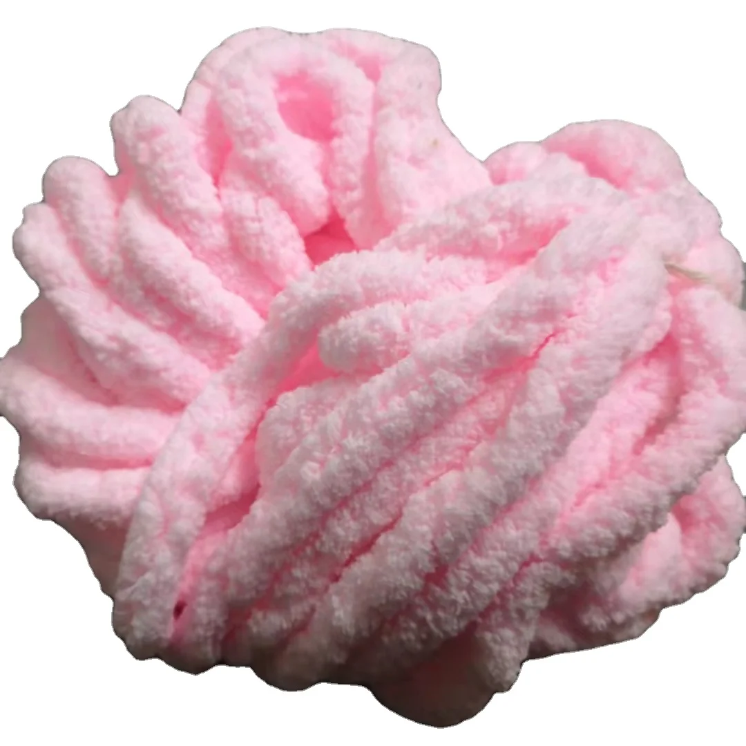 Сделай сам, ручная вязка, шерстяная пряжа Chenilla, дешевая шениль, крупная пряжа для вязания крючком и ремесла