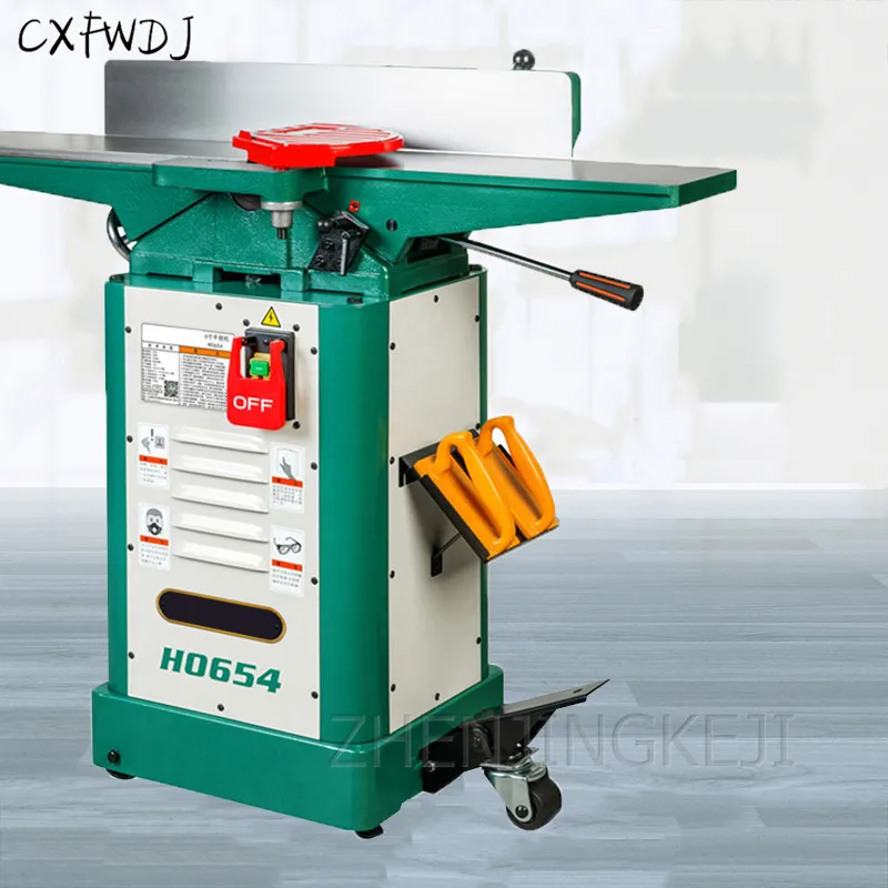 
Electric Planer 6 Inch Flat Planer Multifunctional Desktop Woodworking Flat Cutting Machine Heavy Workload 
