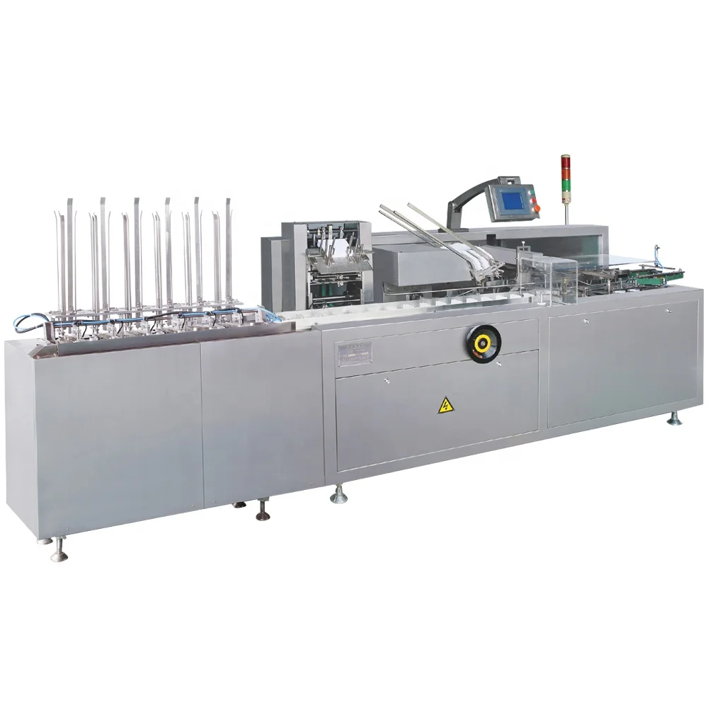 ZH-120D Fully automatic Horizontal Interval Aluminum Foil Soft Alu Strip Sachet Automatic Carton Box Packaging Machine