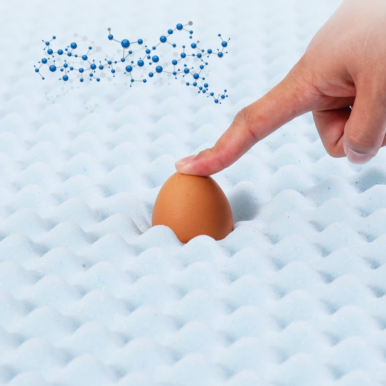 Luxury High Quality Hotel Cotton Bed Topper Memory Foam Mattress Pad Topper