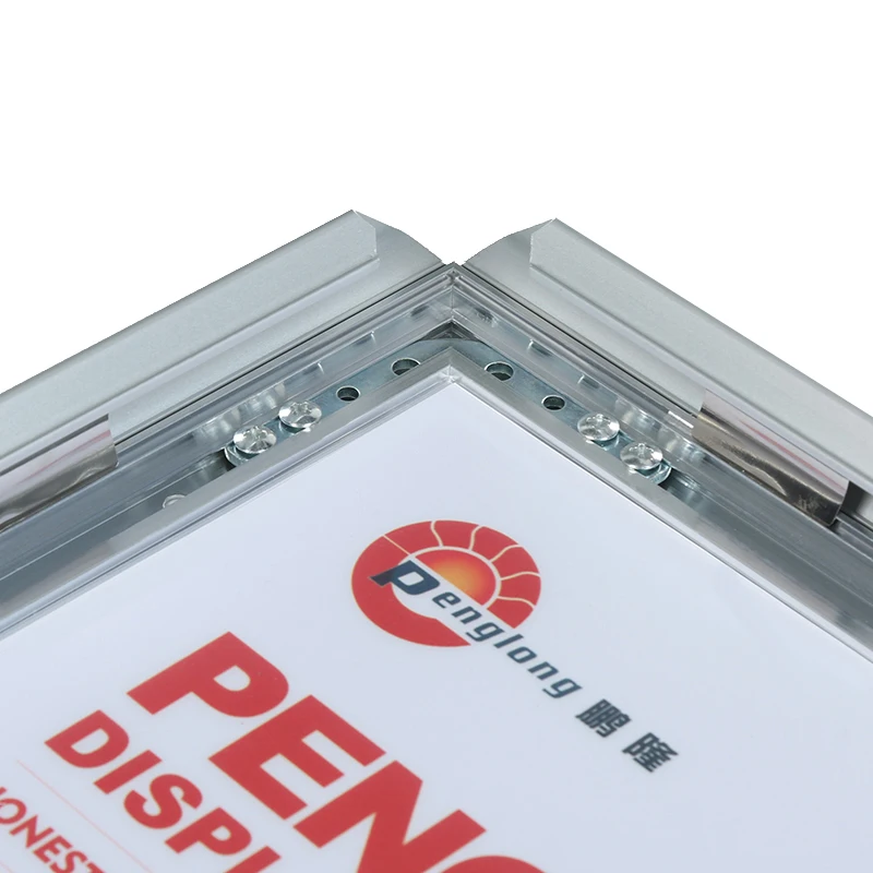 Aluminum Outdoor Advertising Wall Poster Snap Holder Picture Frame B2 50*70