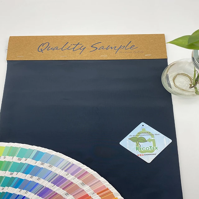 
100% Recycled Polyester Fabric 190T Taffeta Used For Linng 