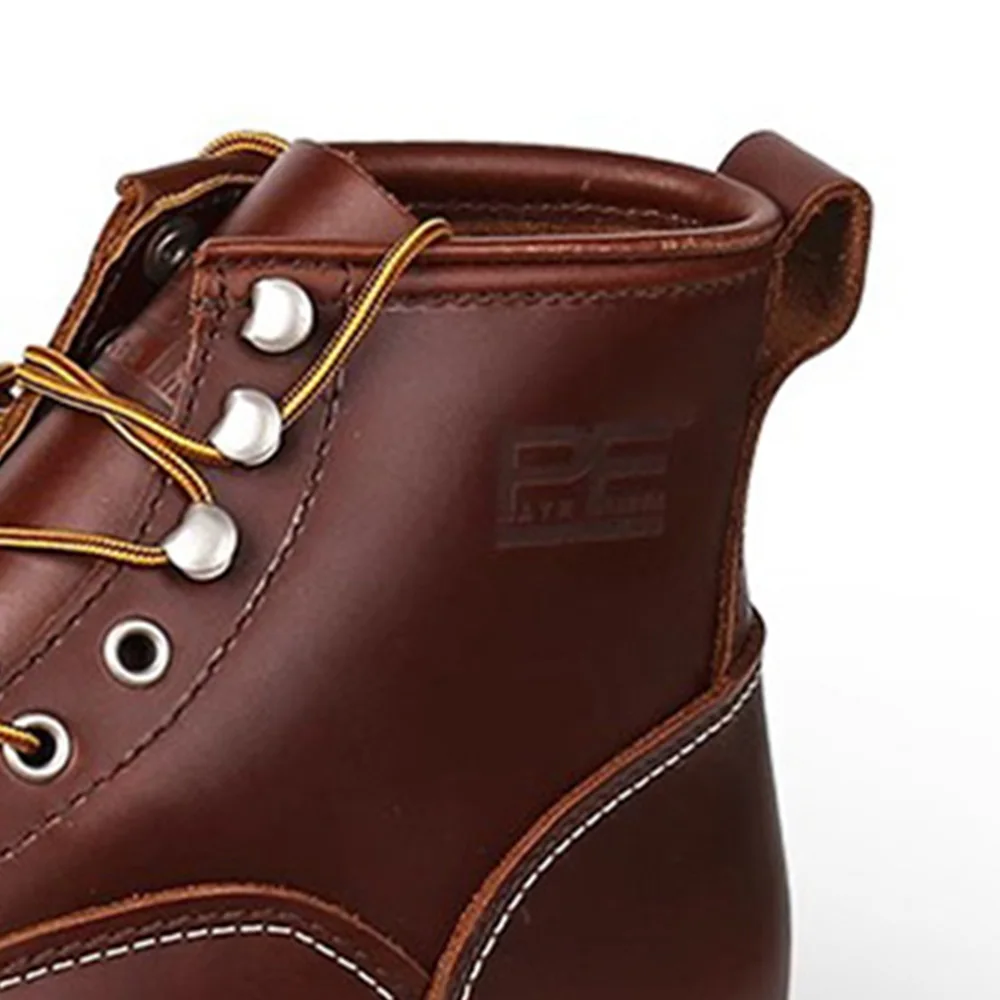 Men boots shoes leather male lace-up martin boot