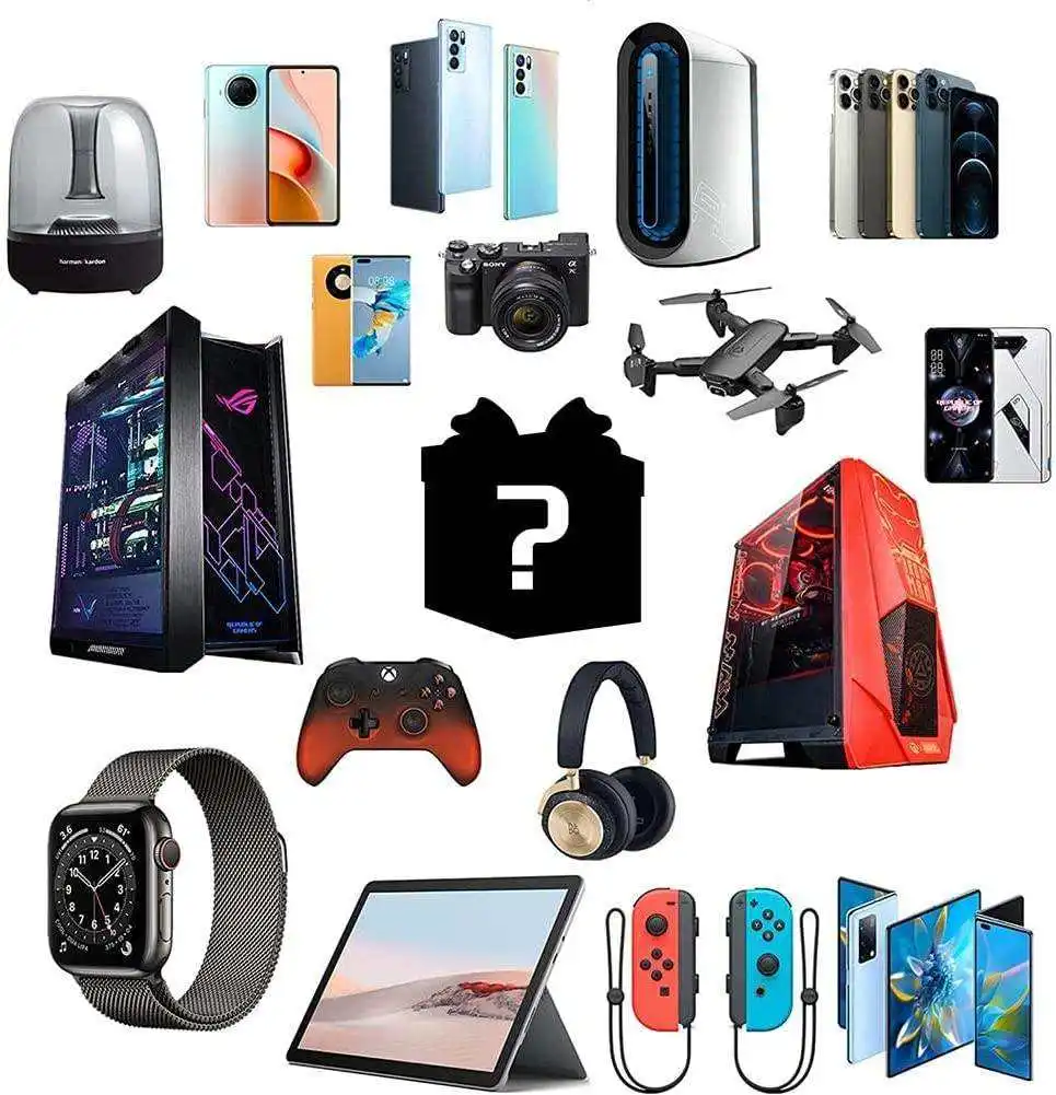 Popular 3C electronic product mystery gift box has the opportunity to open: wireless game headset, camera, drone, more