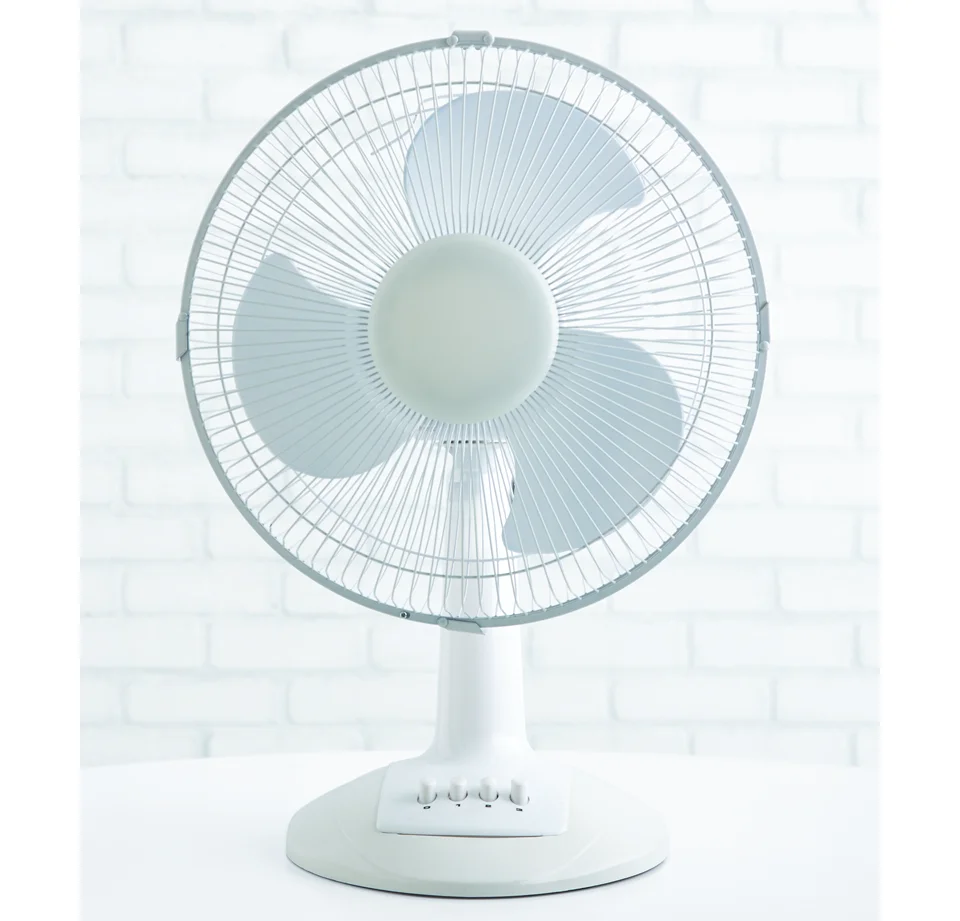 Portability Fan Fashion Design Multicolor Home Appliances 12 Inch Table Fan Desk Cooling Fans Suitable for Household Furniture